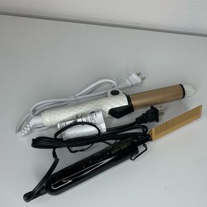 Flat Iron & Hot Comb